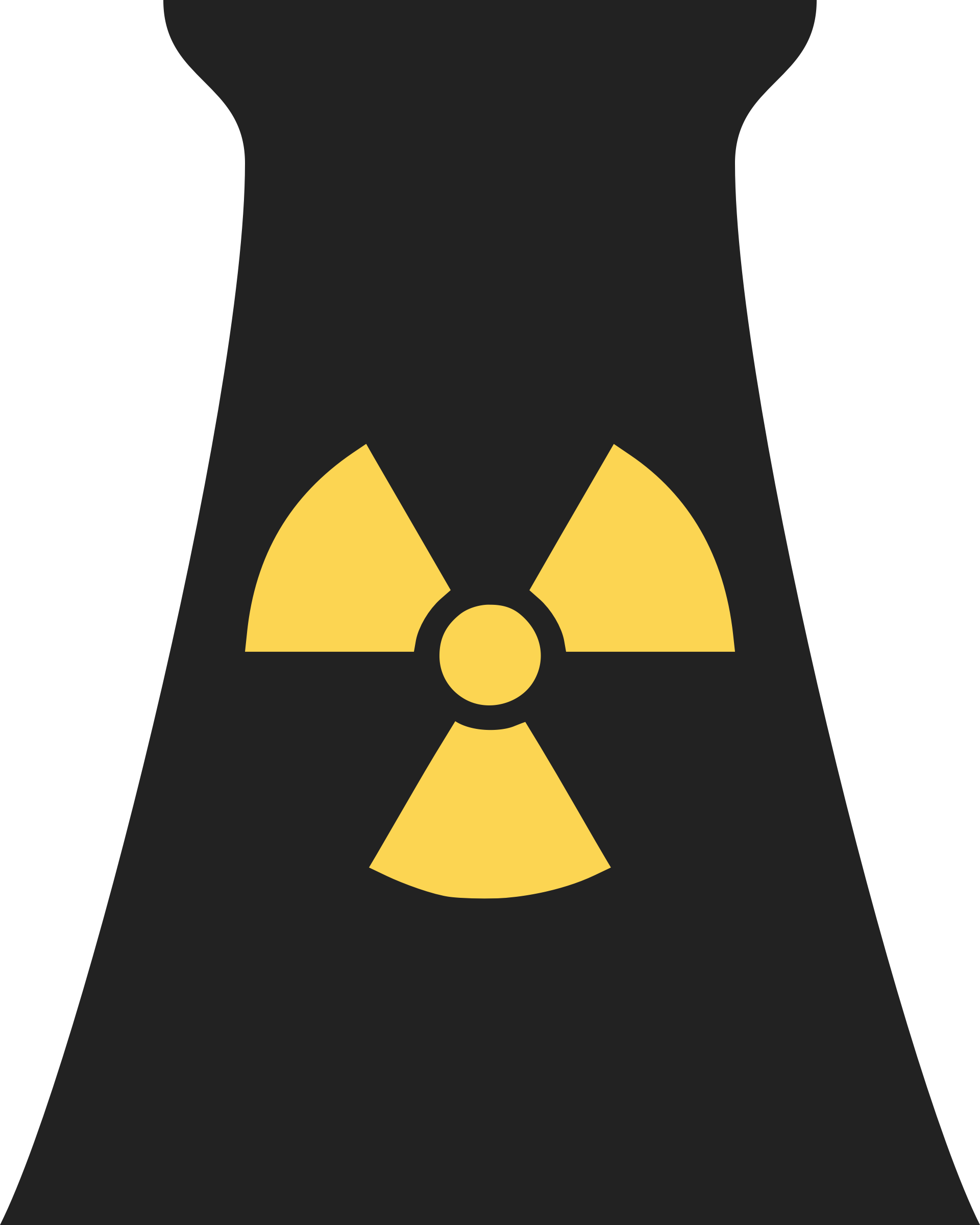 Nuclear Power Plant Symbol - Nuclear Power Plant Png (1920x2400)