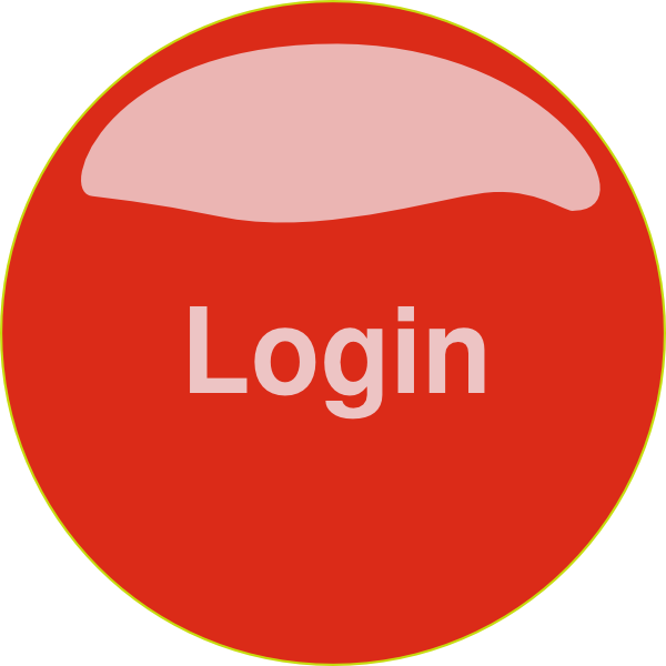 Login Button Svg Clip Arts 600 X 600 Px - Login Circle Button (600x600)