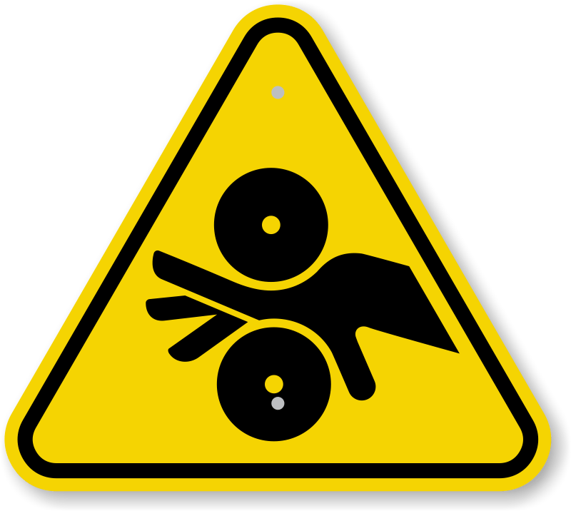 Pinch Point Warning Sign (800x716)