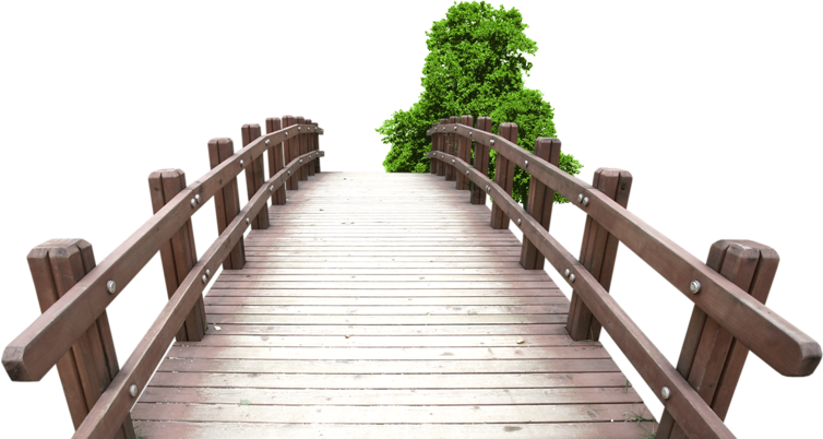 Photofiltre Gratis Clip Art - Wooden Bridge Png (754x402)