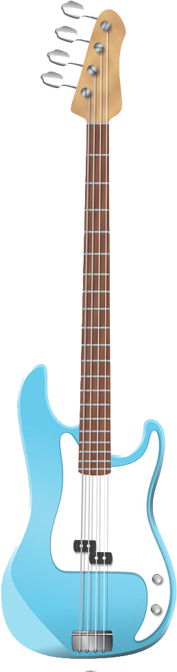 Bass Guitar Clip Art - Bass Guitar Clip Art (500x1000)