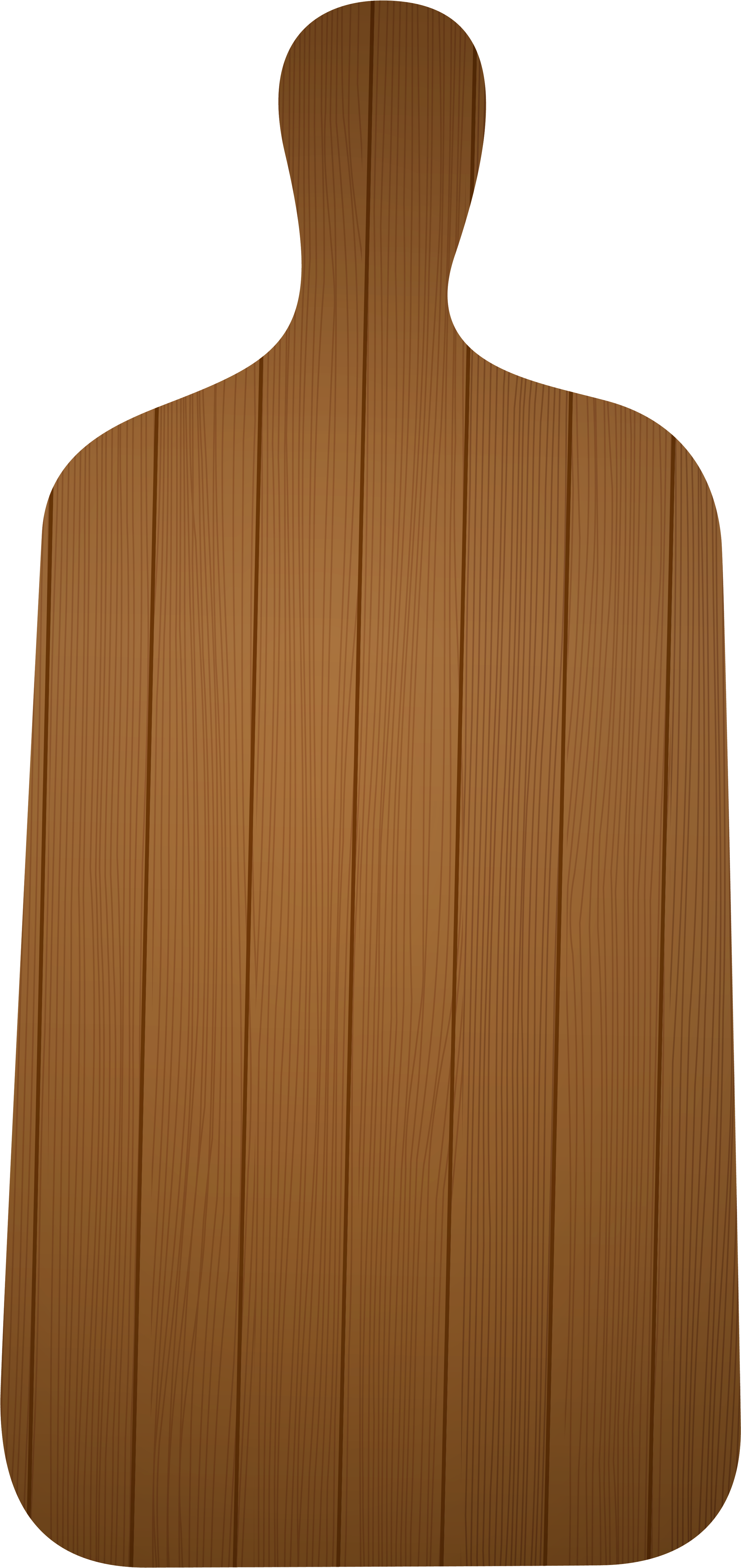 Wooden Cutting Boards Png Clipart - Wooden Cutting Board Clipart (3218x6416)