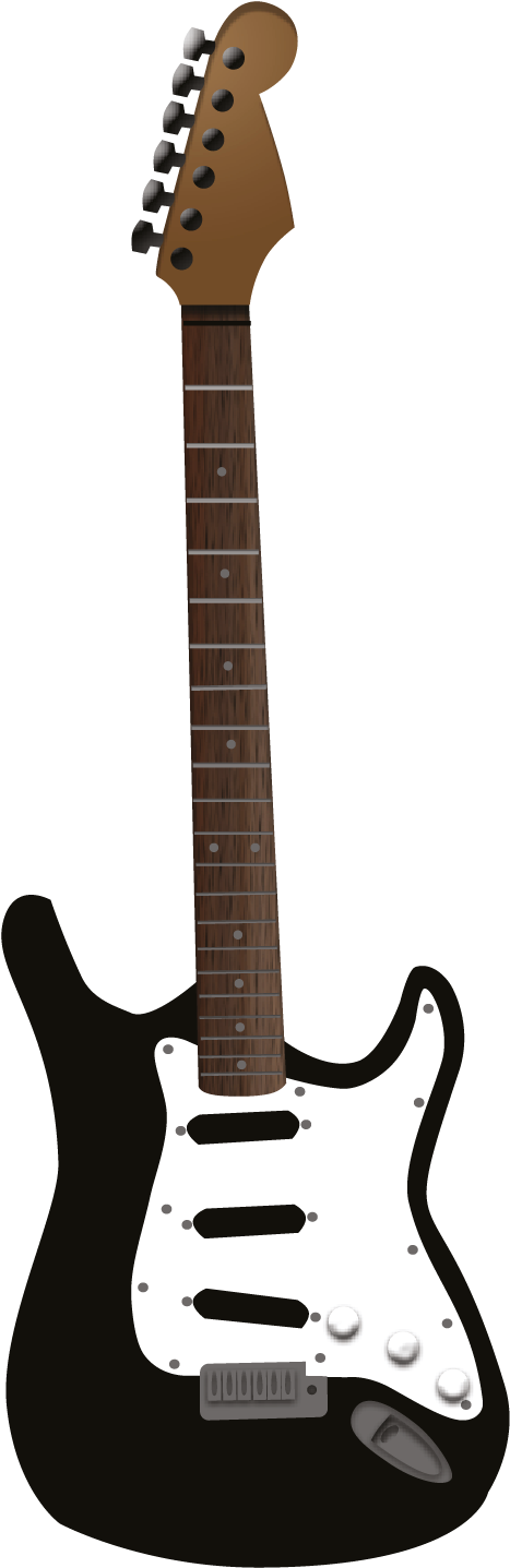 Guitars [eps File] - Fender Stratocaster (504x1457)
