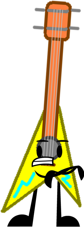 Electric Guitar - Inanimations Guitar (342x799)