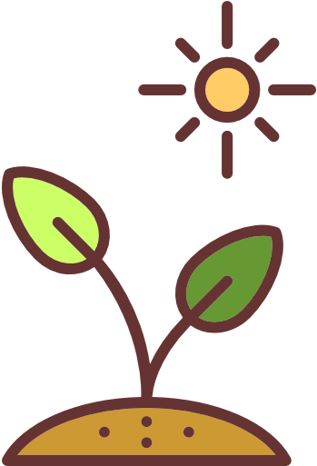 Best Soil For A Vegetable Garden - Growing Seed Clipart (512x512)