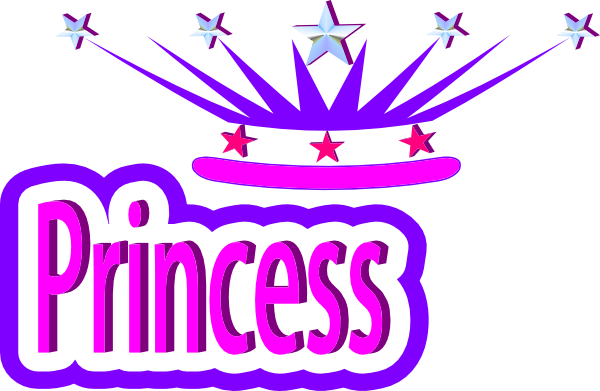 Birthday Princess Clipart (600x391)