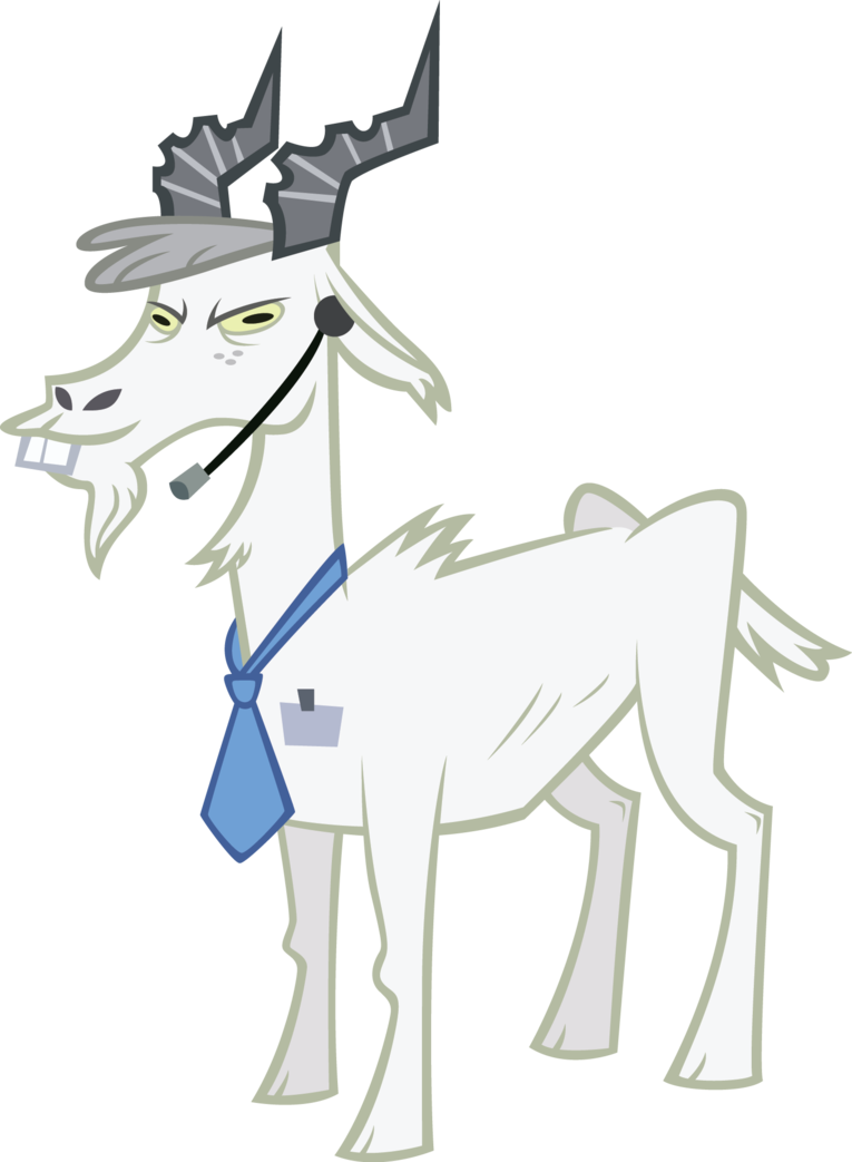 A Goat By Sircinnamon - Cartoon (765x1043)