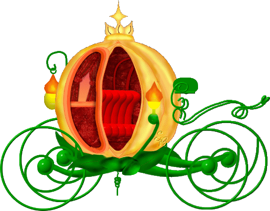 Cinderella Coach Clipart - Cinderella Pumpkin Carriage Clipart (544x427)