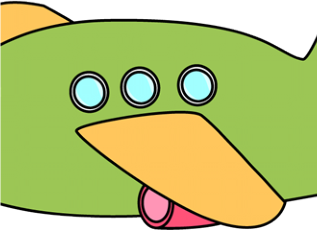 Cute Airplane Clipart - Airplane (640x480)