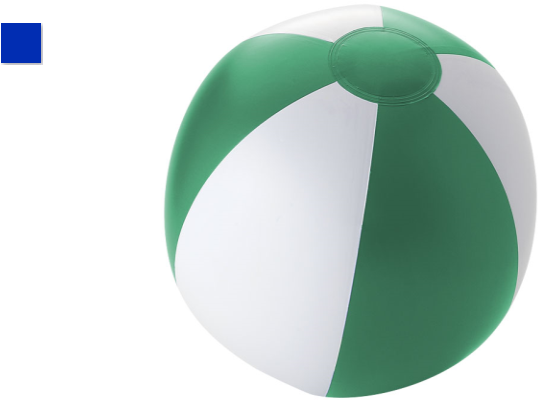 Pelota De Playa Azul, Blanco Para Regalos De Empresa - Markenwerbeartikel Giffits Werbewasserbälle: 'palma (750x420)