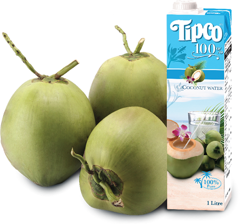 New Product Introducing Tipco Coconut Water - Tipco 100% Coconut Water (470x438)