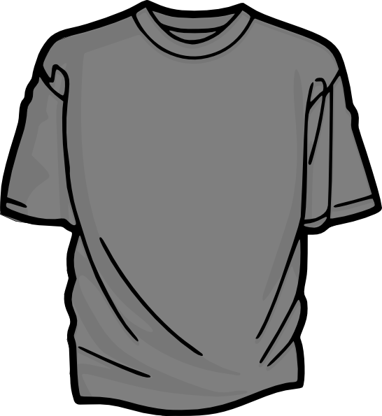 Vector T Shirt Outline - Clipart T Shirt (546x595)