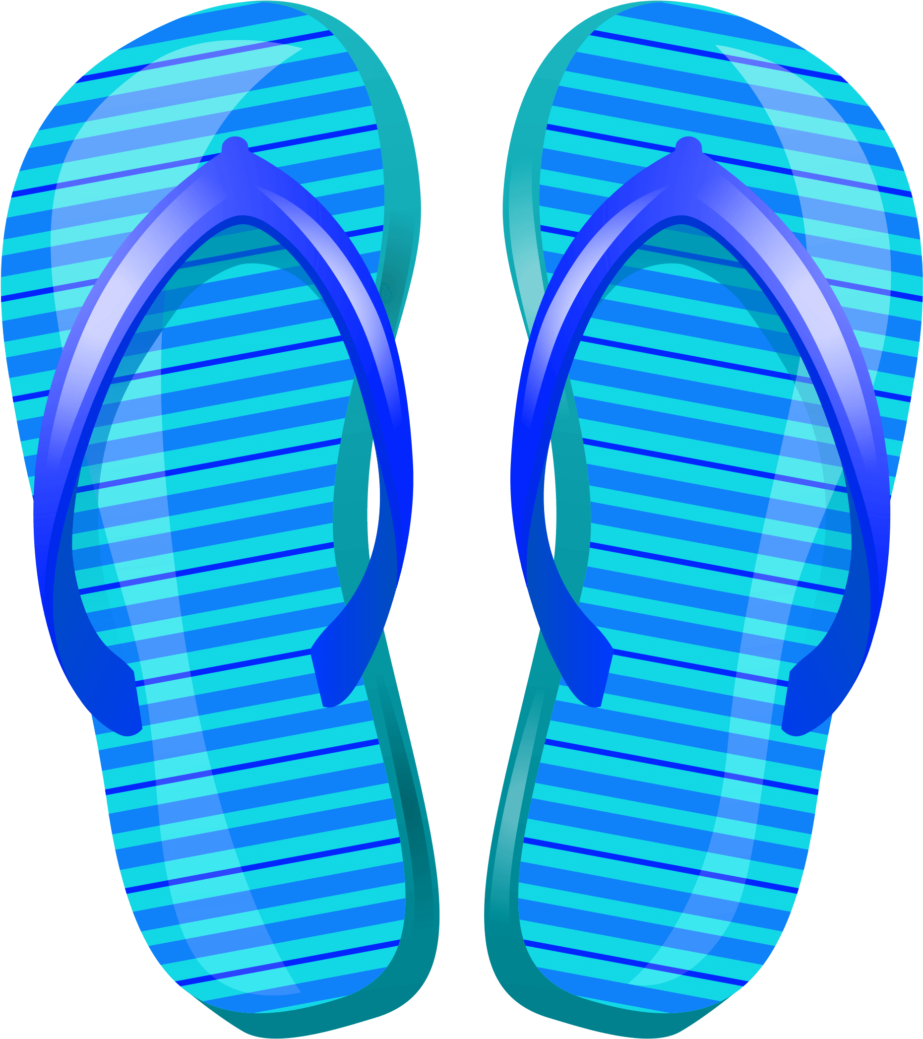 Free Flip Flop Clip Art Pictures - Slipper Clipart (2079x2312)