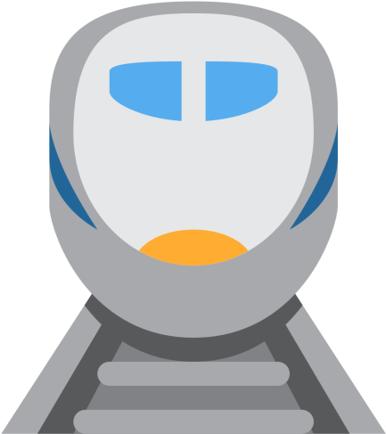 High, Speed, Bullet, Train, Railway, Engine, Emoj, - Train Emoji (512x512)