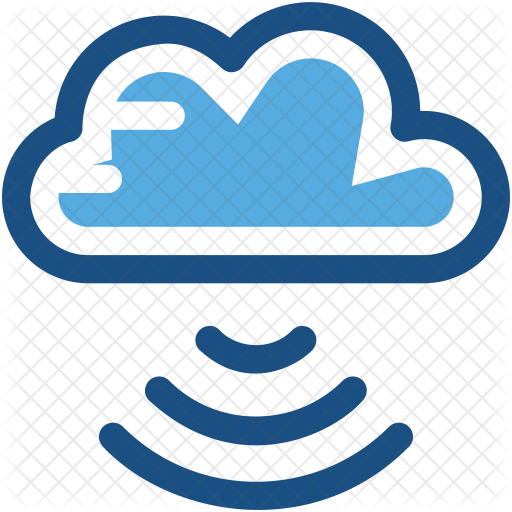 Wifi Cloud Icon - Icon (512x512)