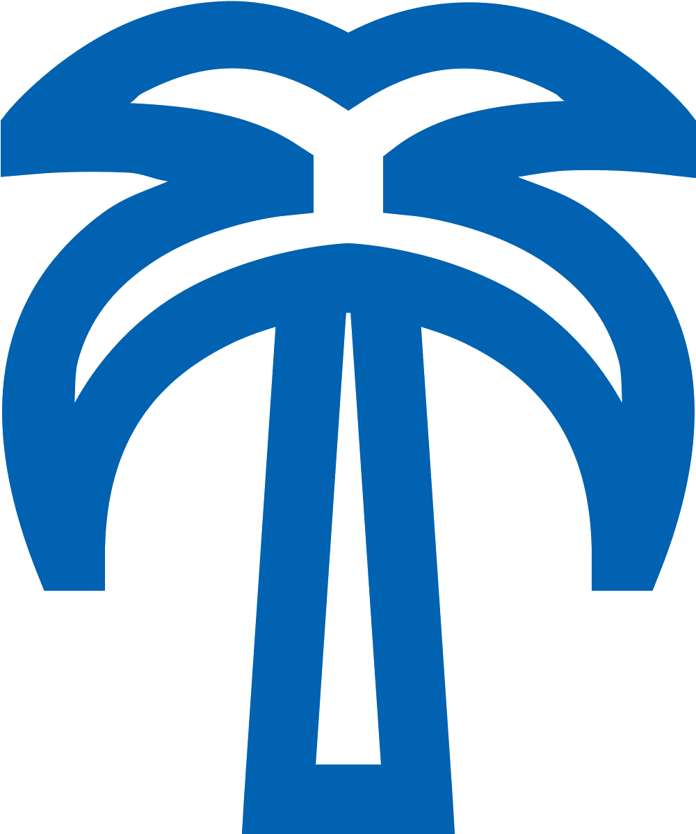 Free Palm Tree Logo Png - Icon Пальма (1600x1600)
