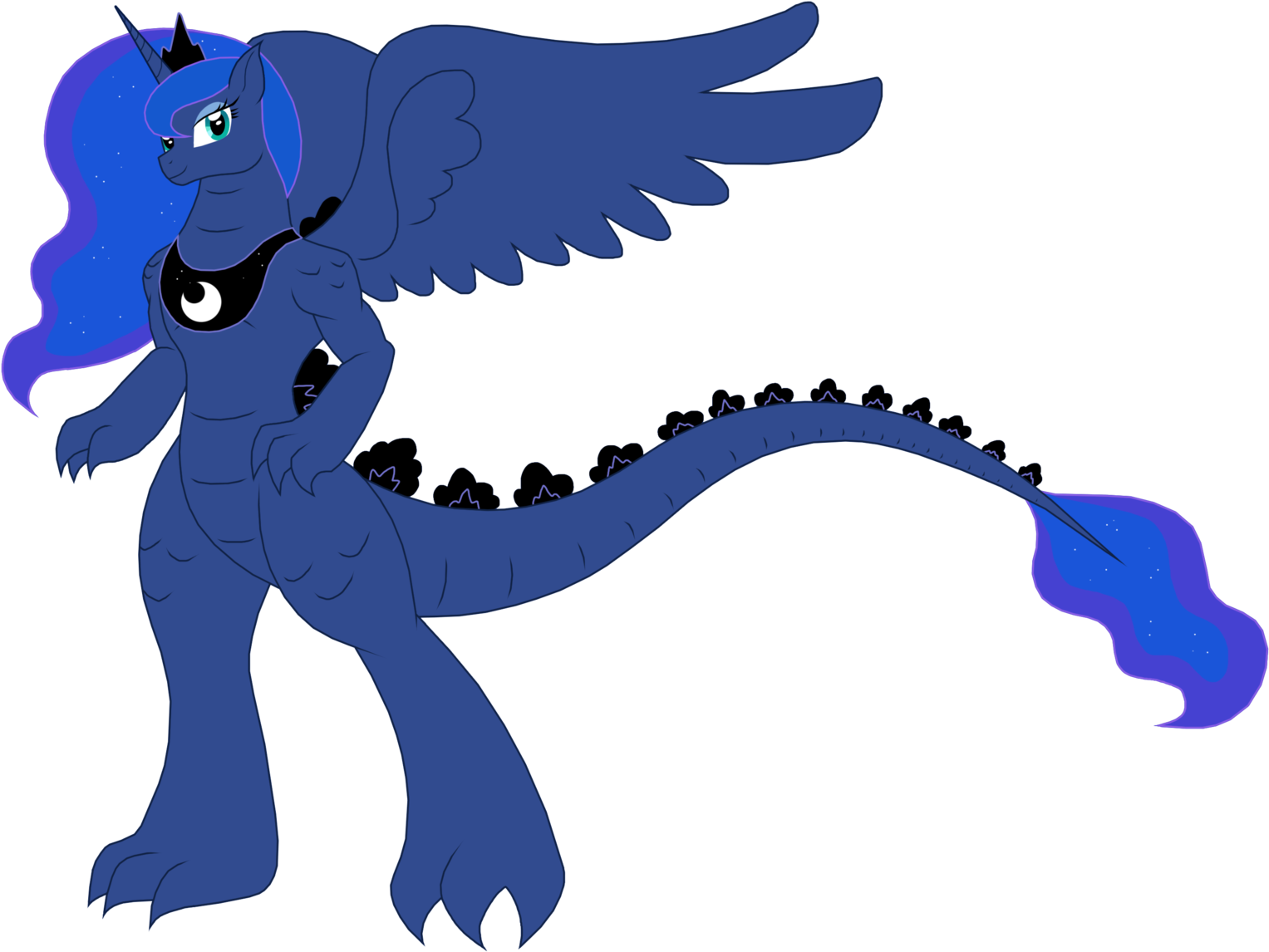 Godzilla Clipart Radioactive - Godzilla Jr And Luna (1600x1220)