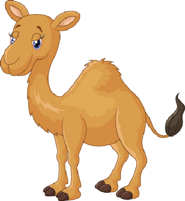 Camel Clip Art - Camel Cartoon (367x399)