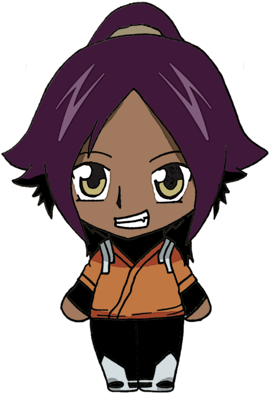 Yoruichi Shihouin By Candyaddict774 - Bleach Yoruichi Chibi (772x1034)