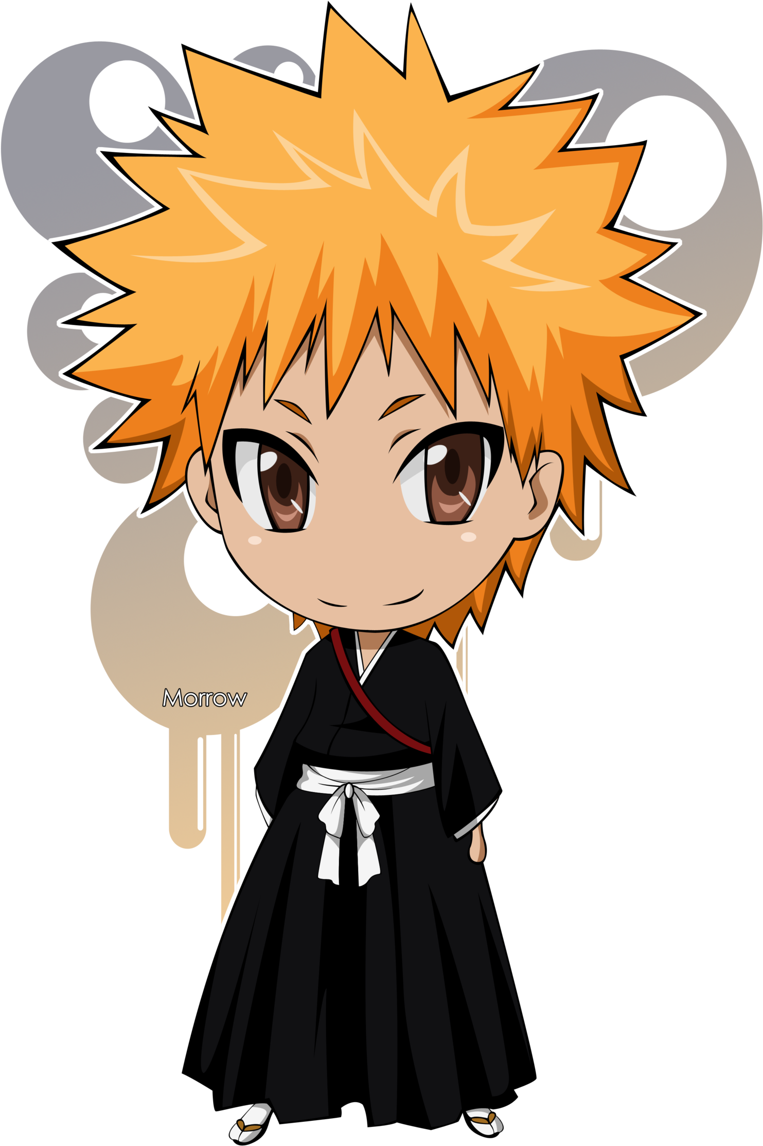 Chibi Ichigo By Morrow-x - Chibi Ichigo (1600x2481)