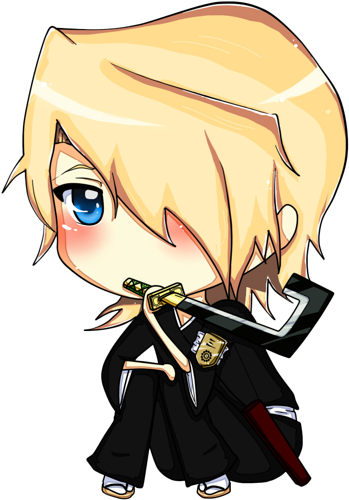 Kira Izuru Chibi By Xjanicax - Anh Bleach Chibi (720x1008)