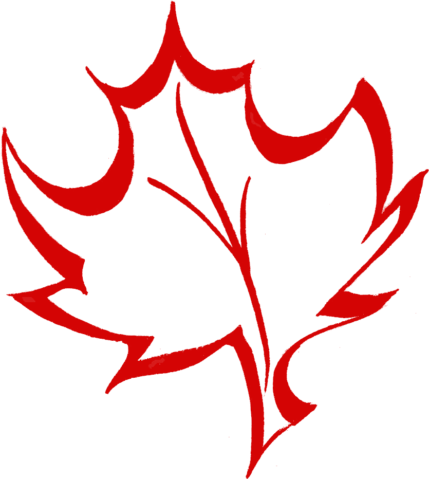 Related For Maple Leaf Clip Art Free - Canadian Maple Leaf Clip Art (847x938)