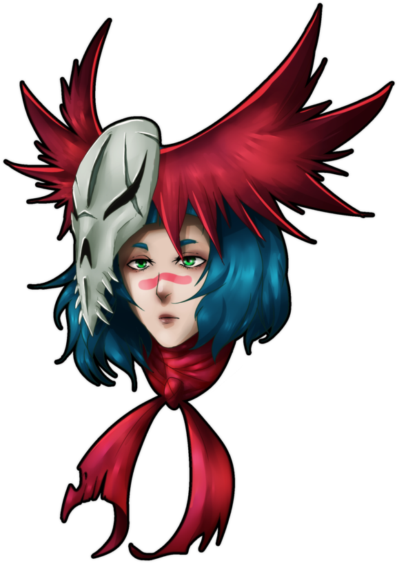 Female Shinigami Protagonist By Flaiil - Illustration (600x840)