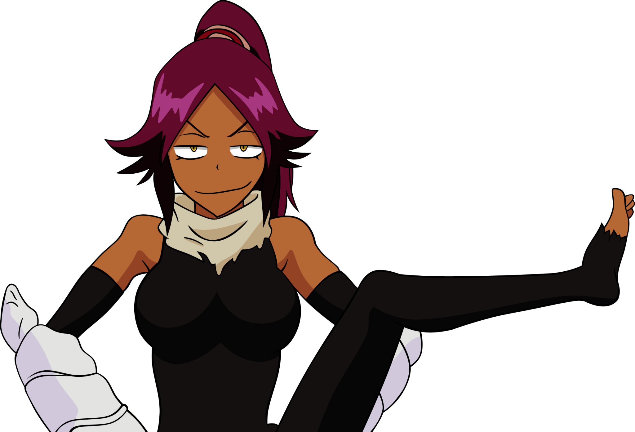 Bleach Yoruichi X Reader (2048x1393)