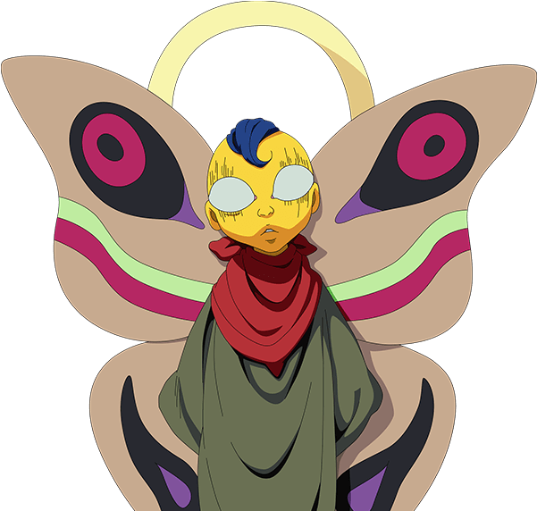 Anime, Bleach, Ashisogi Jizou, Insect Wings, Gold Skin, - Ashisogi Jizō (1024x1024)