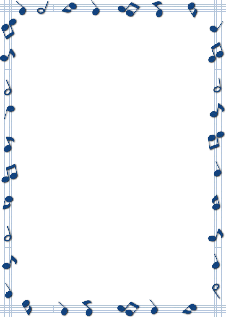 28 Collection Of Music Border Clipart Free - Music Notes Page Border (765x1070)