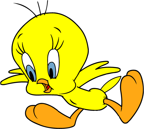 Tweety Clip Art Free - Cartoon Pictures Free Download (500x471)