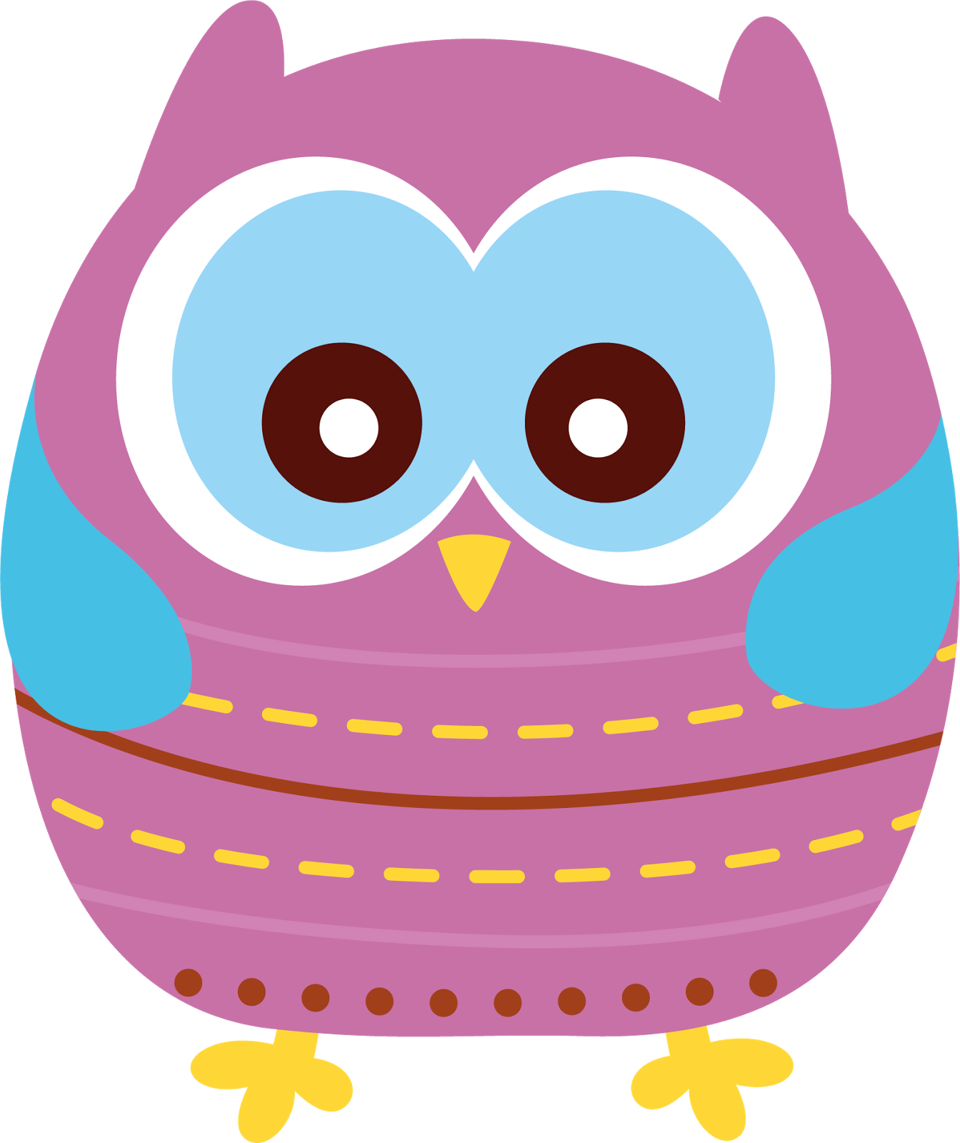 So Pretty Owls Clipart - Owl (1344x1600)