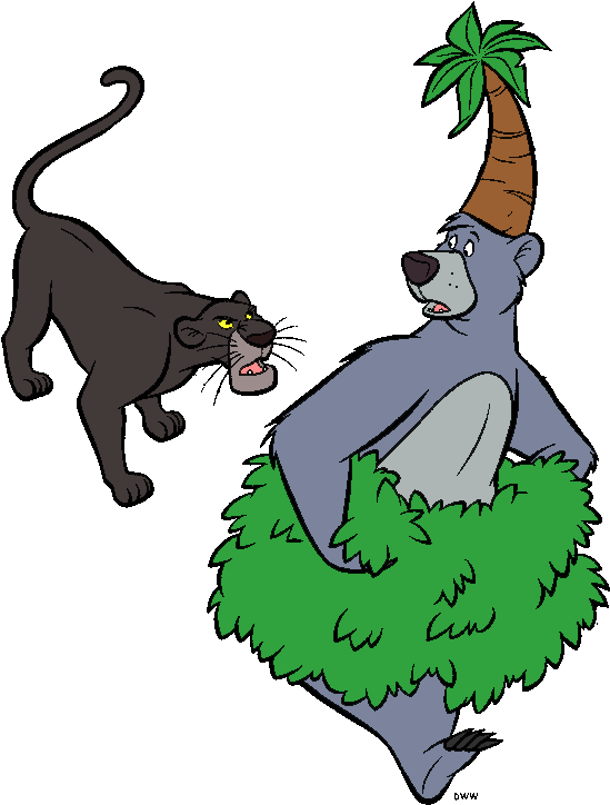Jungle Book Clipart - Clip Art For The Jungle Book (553x736)