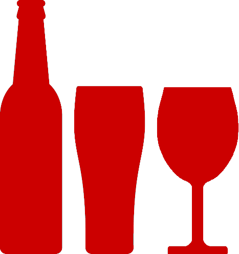 Alcohol - Clipart Of High Alcohol Consumption (467x495)
