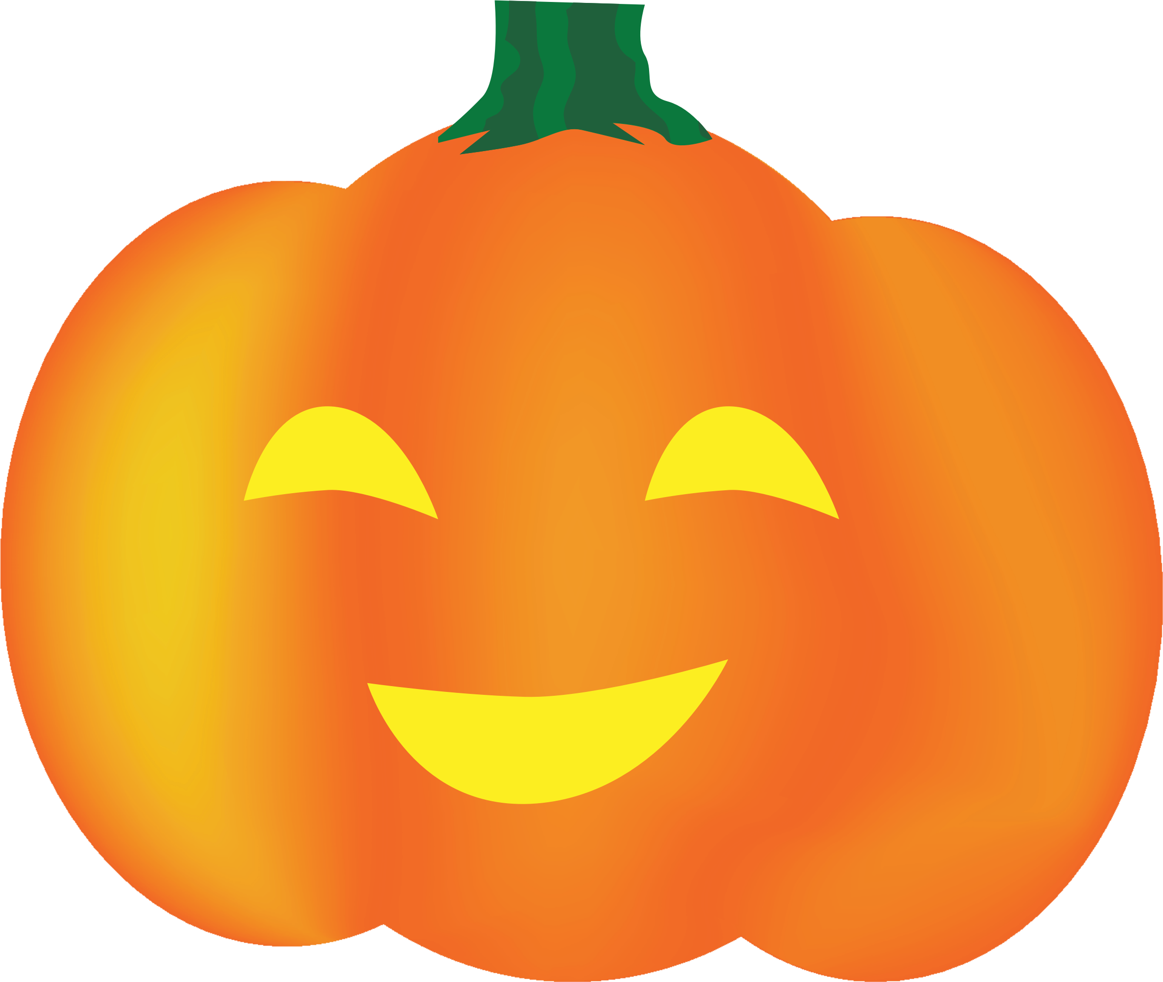 Pumpkin - Smiley Pumpkin (2392x2021)