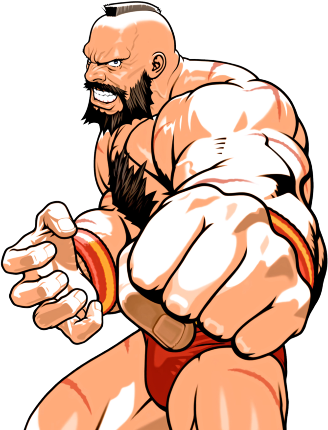 Capcom Fighting Evolution Zangief By Hes6789 - Street Fighter Monk Zangief (894x894)