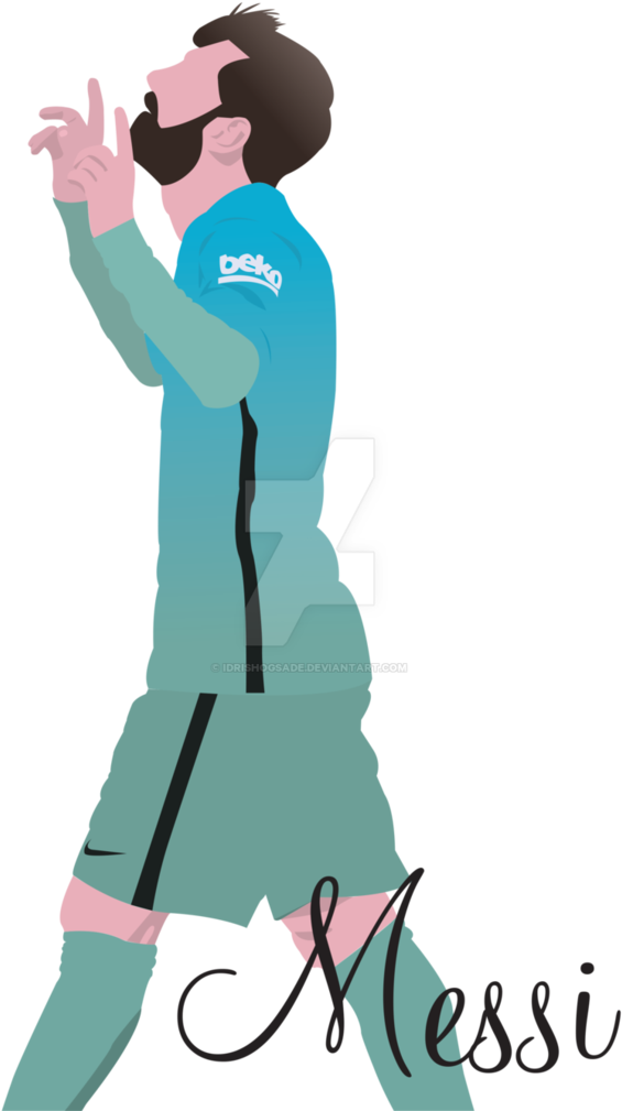 Lionel Messi By Idrishogsade On Deviantart - Digital Art (774x1032)