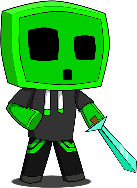 How To Draw A Minecraft Skeleton Download - Chibi Minecraft (1000x1000)