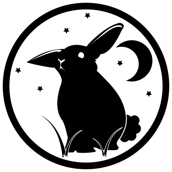 Primary Menu - Bunny Logo Transparent - (600x600) Png Clipart Download