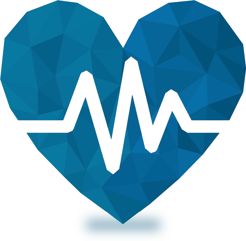 Learn More - Blue Heart Png Health (1000x850)