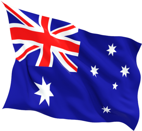 Australia Flag Wave - New Zealand Flag Png (640x480)