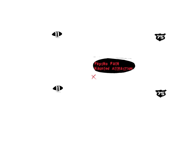 Get Directions To Haunted House Tulsa Oklahoma - Active Shirt (611x510)