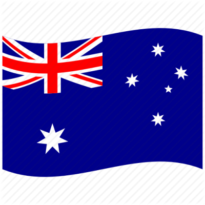 Australia Flag Background - Commonwealth Games Australia Flag (400x400)