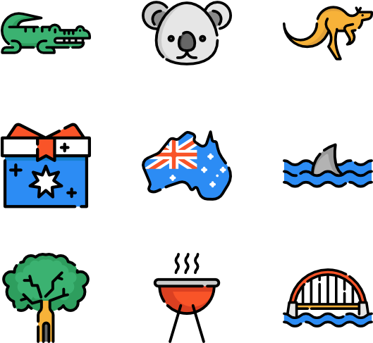 Australia - Icons Of Australia (600x564)