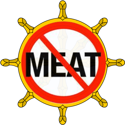 Vegetarianism And Theravada Buddhism - Good Friday No Meat (512x512)