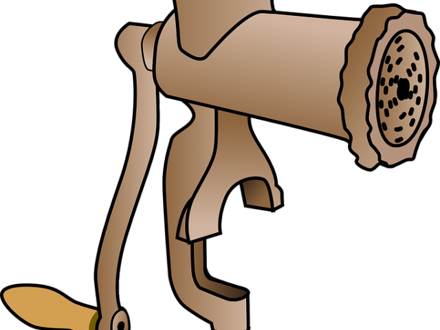 Grinder Clipart Mincer - Meat Grinder Clip Art (640x480)
