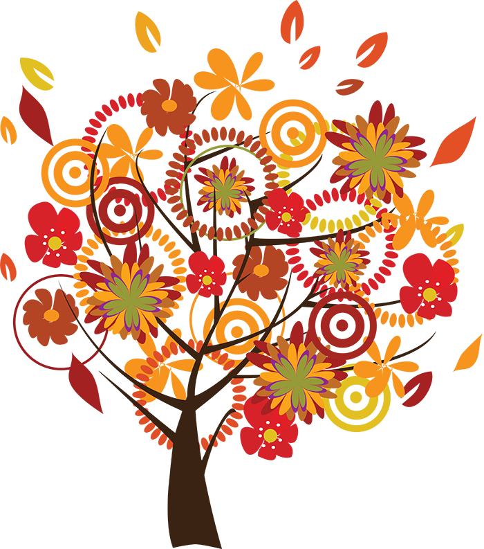 Благоустройство И Озеленение - Abstract Tree (700x793)