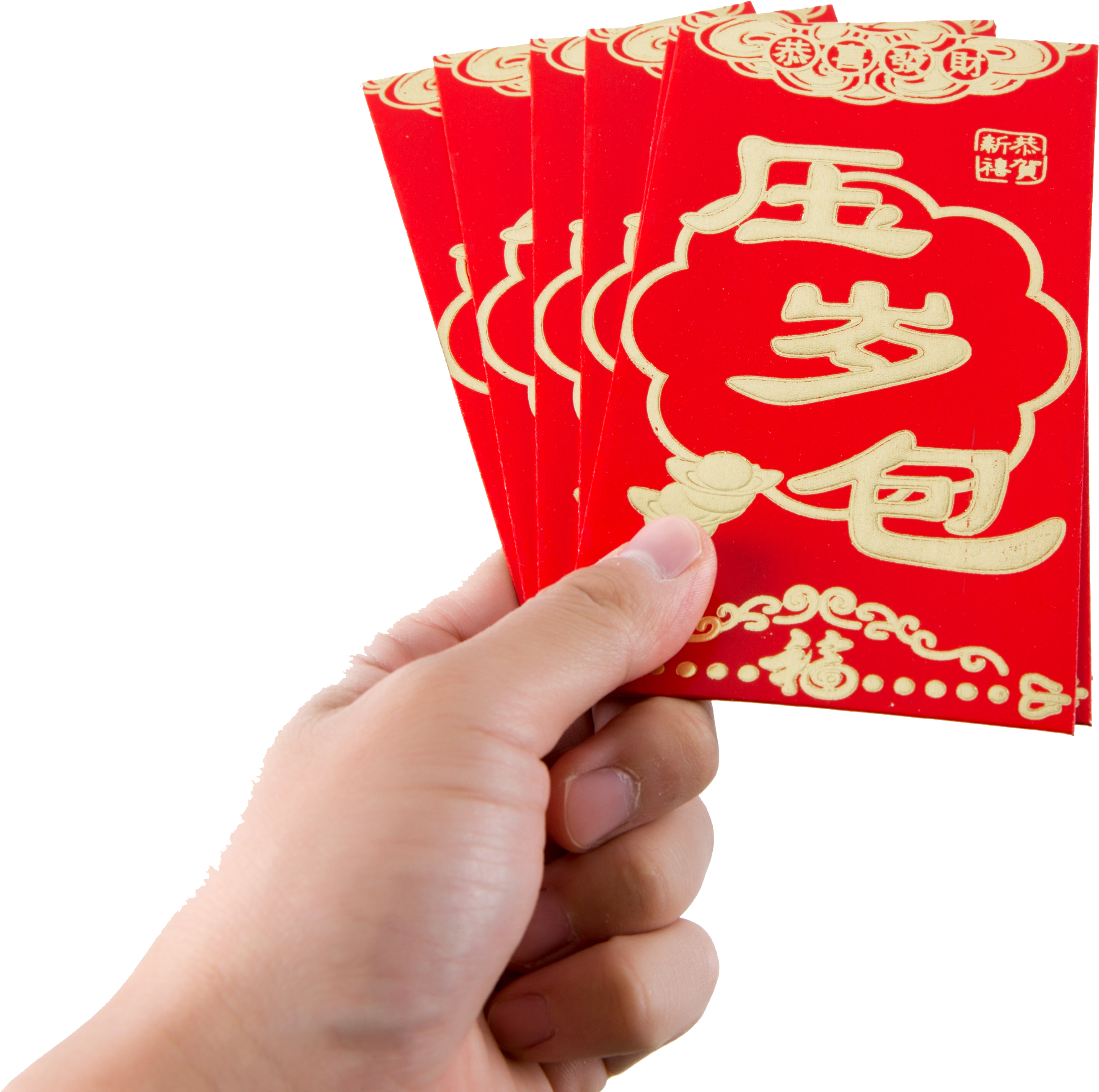 Red Envelope Chinese New Year - Graphic Design (3582x3018)