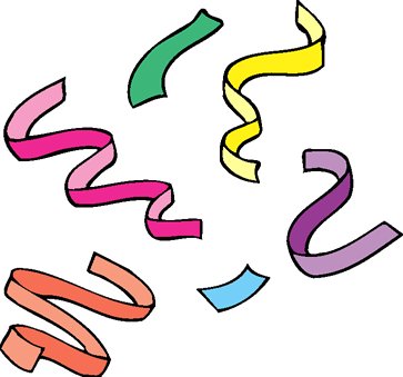 Celebration Confetti Clipart - Celebration Confetti Clipart Gif (363x339)