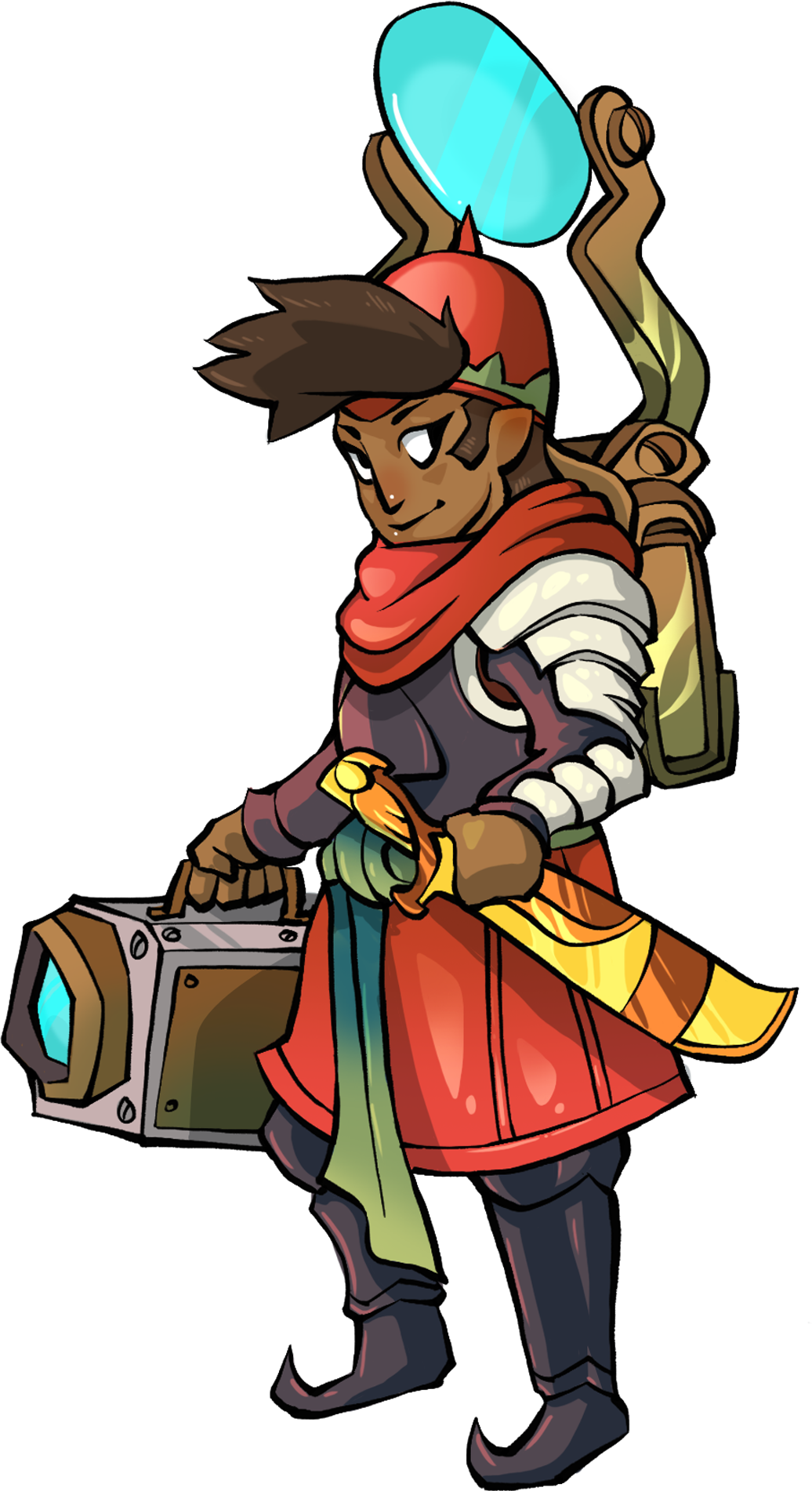 Be The Trusty Advisor Of Communications And Right Hand - Cartoon (1036x1902)